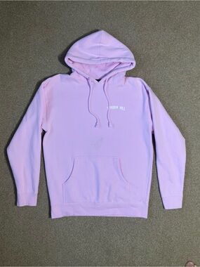 Shadow Hill Pink Hooded Pullover Sweatshirt